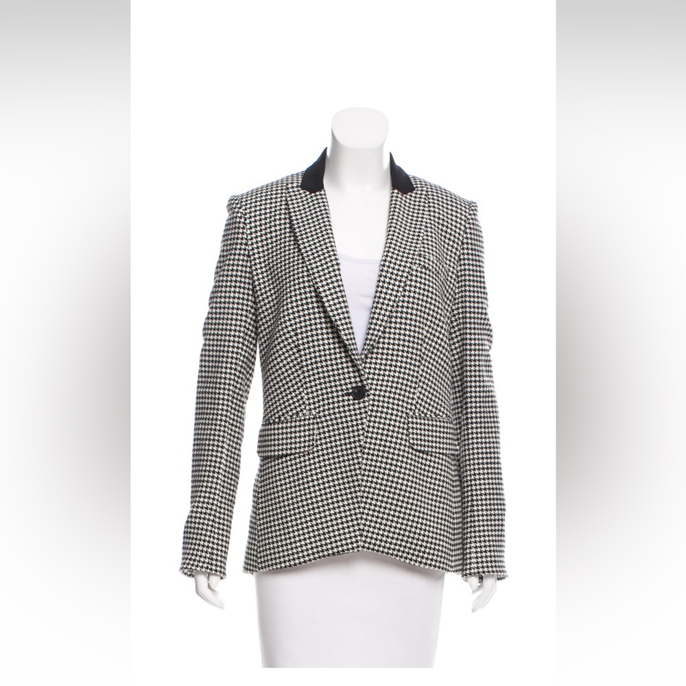 Veronica beard houndstooth blazer